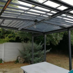 Aménagement de pergola avec fermeture loggia en PVC Ollioules